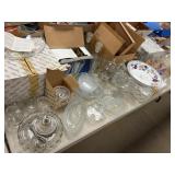 Assorted Glass And Dinnerware Lot