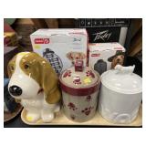 Cookie Jars with Electric Dog Treat Maker