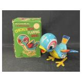 Tin Litho Wind-Up Chicken