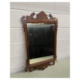 Mahogany Chippendale Style Mirror