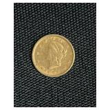 1851 $1 Gold Piece