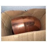 (2) 4" Copper Elbows