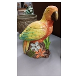 PARROT COOKIE JAR