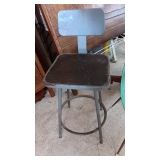 STEEL SHOP STOOL