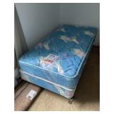 Sealy single bed mattress, box spring and