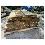 5/8" x 5 1/2" x 4" treated fencing boards