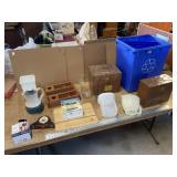 Recycling container, kitchen items, etc.