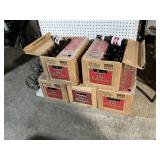 5 cases of Old Milwaukee Red bottles