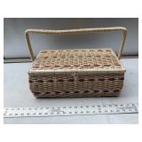 Sewing basket and contents