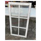 Vintage pane window 22" x 41"