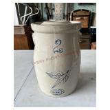 Red Wing Minnesota stoneware Co. 2 gallon birch