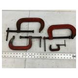 C clamps 6 inch/5 inch/2 inch