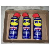 3 cans of WD-40