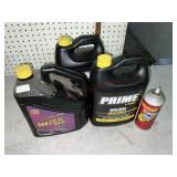 Phillips 66 2-cycle oil, Prime 50/50 antifreeze