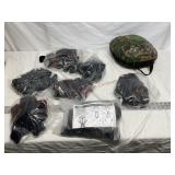 Seven full body Treestand harnesses and seat