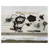 Fishing reels and mold etc