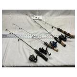 Ice fishing poles