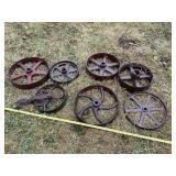 Cast-iron wheels