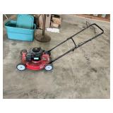 Hyper Tough 20" push mower engine is loose