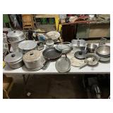 Miscellaneous pots, pans, etc