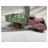 Vintage pressed steel Easter truck