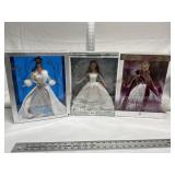 Holiday vision, Barbie, millennium wedding, and