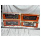 Lionel O gauge train cars