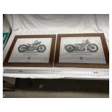 Harley Davidson wall hangings