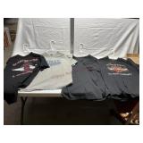 Harley Davidson T-shirts, L & XL