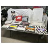 Racetrack seat cushions