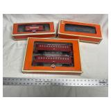 Lionel O scale Train cars and caboose