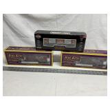 Rail King O gauge freight cars