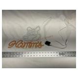 Lighted Hammï¿½s sign