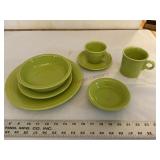 Fiestaware lime green dishes