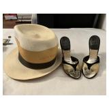 Vintage shoes and hat