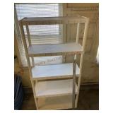 Plastic shelving unit ,34" x 71" x 15"