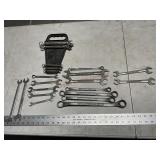 Assorted Craftsman wrenches, SAE