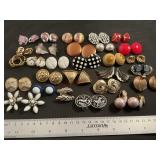 Vintage clip-on earrings