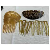 Antique hair combs