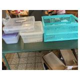 Storage containers & plastic crate