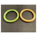 (2) Bakelite bracelets