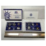 2002 United States mint proof set