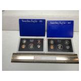 1971, 72 United States proof sets