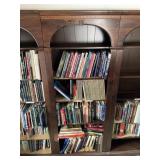 1- Ethan Allen book case, books not included,