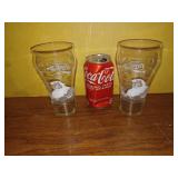 2 Verres Coke en verre