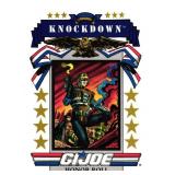GI Joe Series 1 Card #193 Knockdown