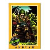 GI Joe Series 1 Card #72 Ambush