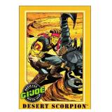 GI Joe Series 1 Card #75 Desert Scorpion