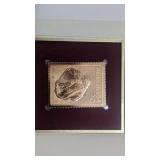 FDOI Gold Replica Stamp - Minerals (Variscite)