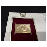 FDOI Gold Replica Stamp - Wild Animals Flamingo